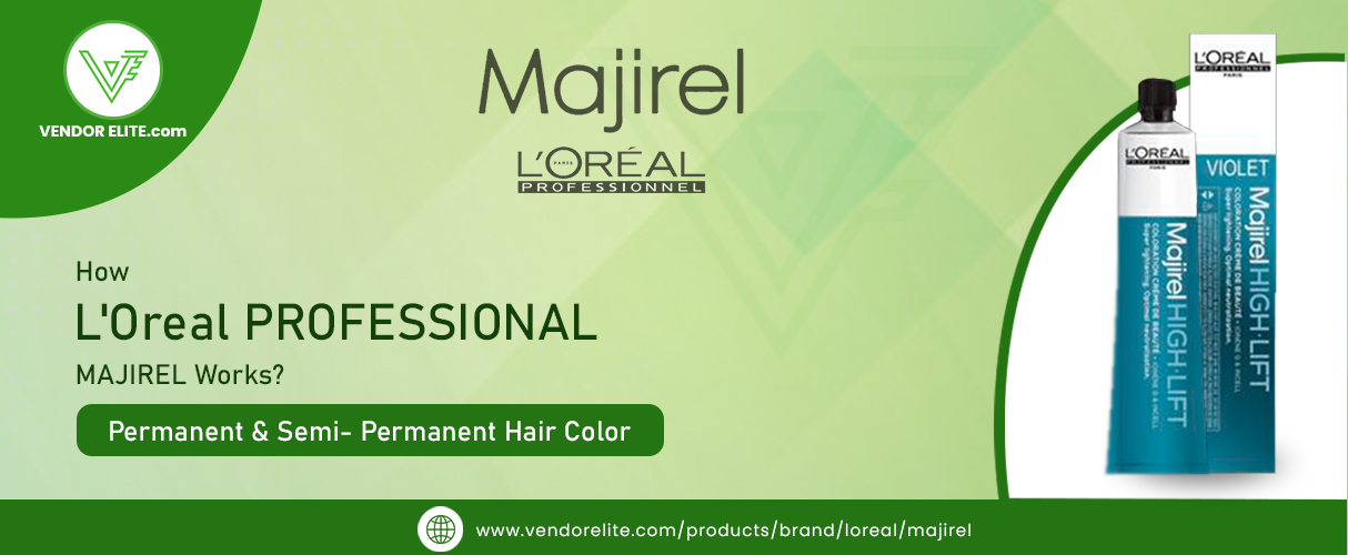 How LOreal Professional MAJIREL Works? Permanent & Semi- Permanent Hair Color.