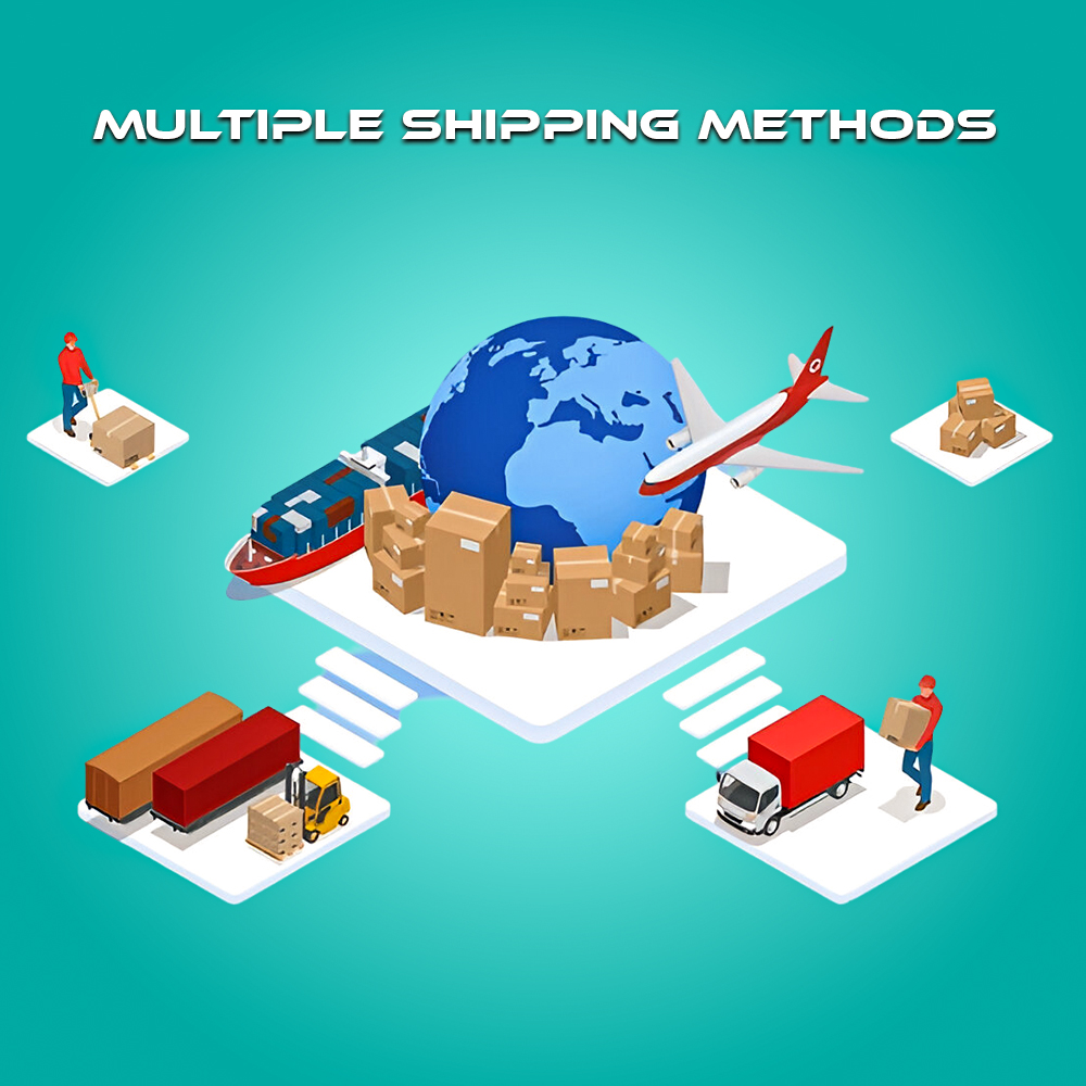 Shipping Methods Types Multiple Shipping Method